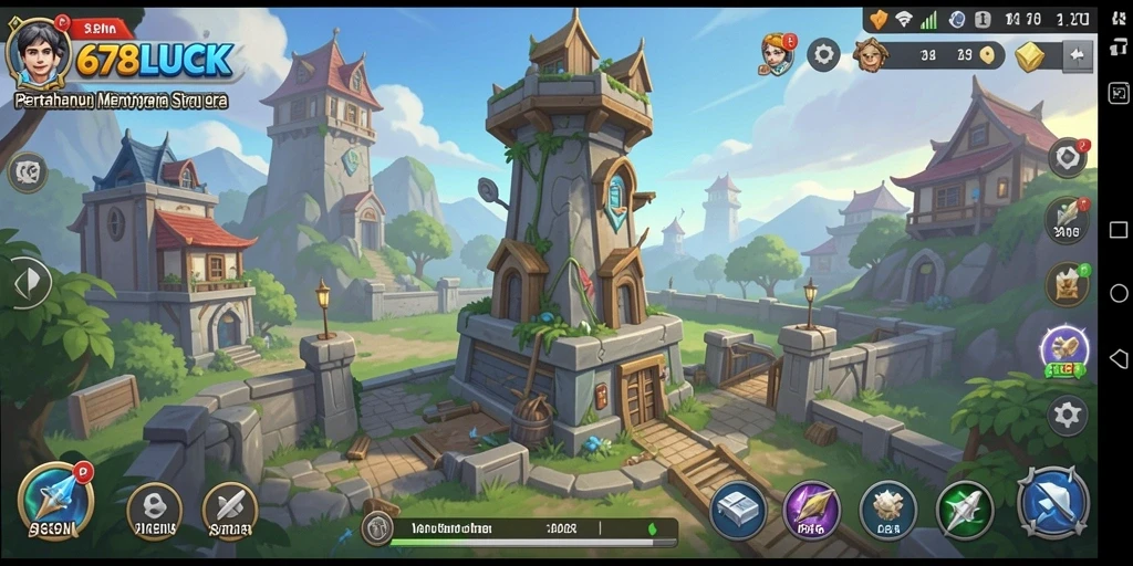 Gameplay seru dan strategis dari 678LUCK dalam Tower Defense.