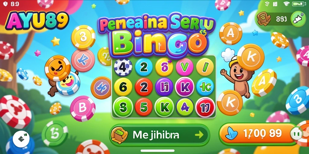 Gameplay AYU89 menampilkan keseruan permainan Bingo yang menggembirakan.