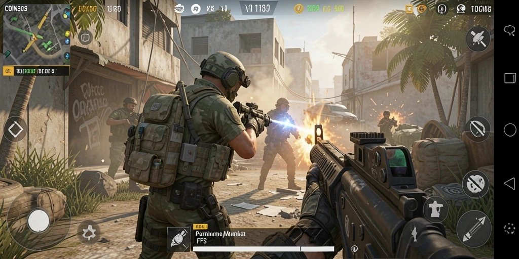 Gameplay intens dan grafis menakjubkan di COIN303.