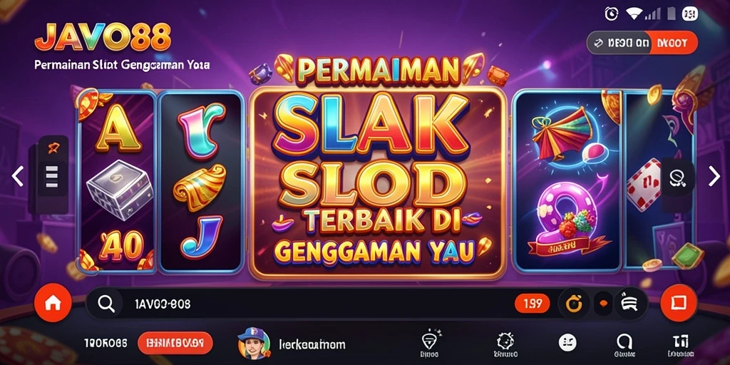 Tampilan gameplay menarik dari slot JAVO88 dengan grafis menawan.