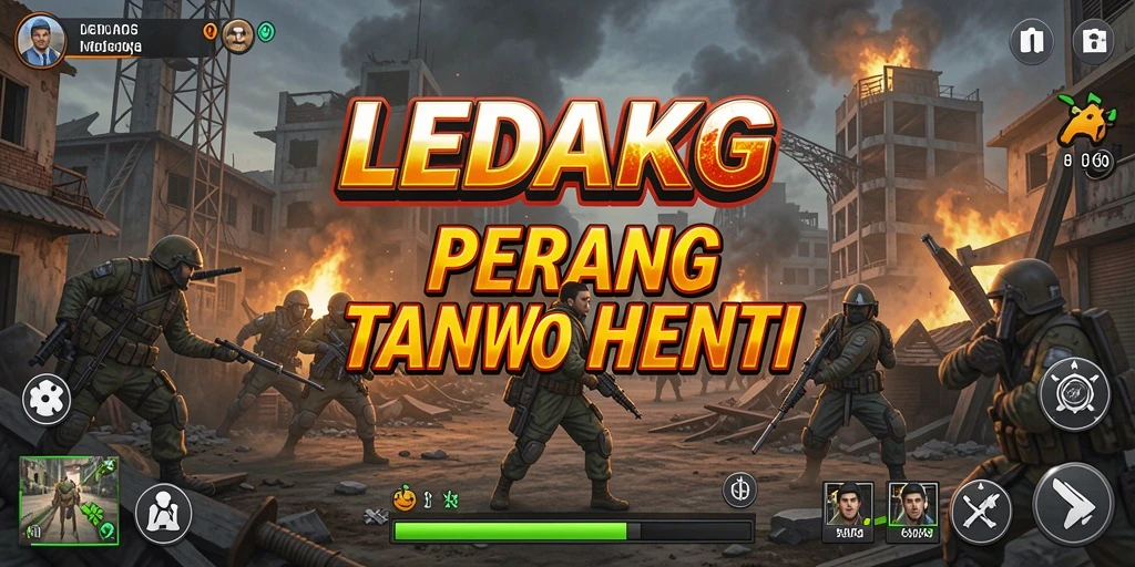 Tangkapan layar permainan LEDAKGG menampilkan aksi seru dan grafis memukau.