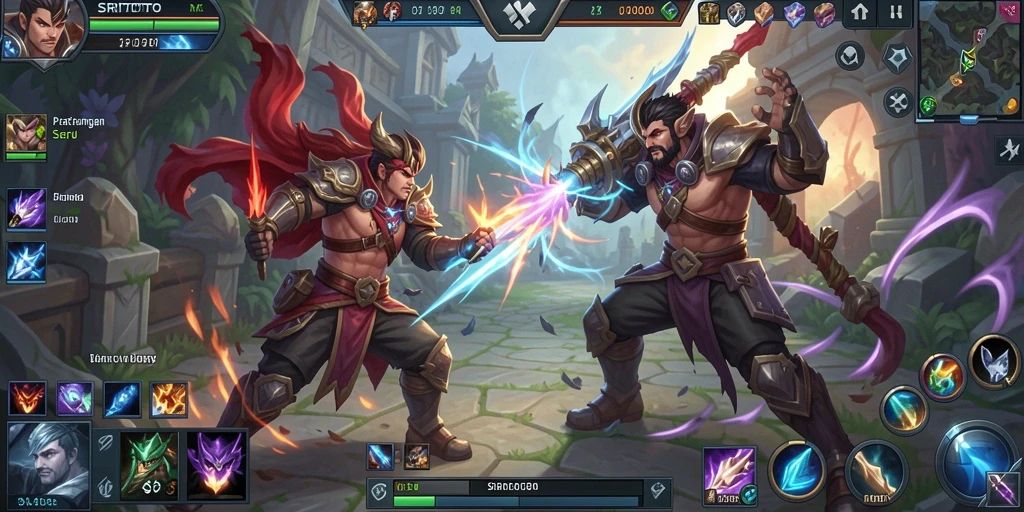 Tampilan gameplay menarik di SRITOTO dengan aksi seru dan karakter unik.