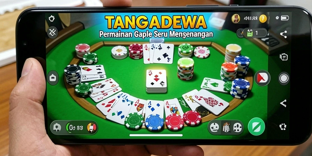 Tampilan gameplay seru TANGANDEWA dengan berbagai mode dan interaksi pemain.