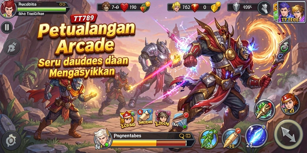 Tampilan gameplay TT789 yang penuh aksi dan tantangan.