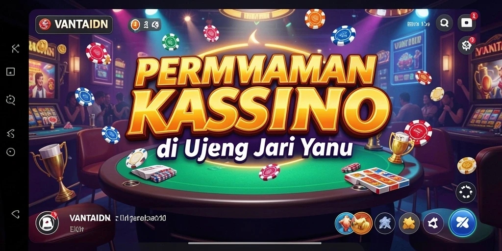 Screenshot VANTAIDN menampilkan gameplay Kasino yang seru dan interaktif.